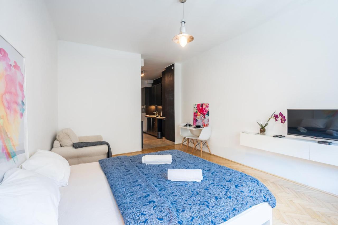 Bright Studio With Parliament View, Free Parking Budapest Exterior photo